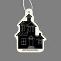 Paper Air Freshener Tag W/ Tab - Victorian House